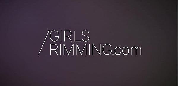  Girls Rimming - Hot Babes Rimming Guys - Breakfast in Bed